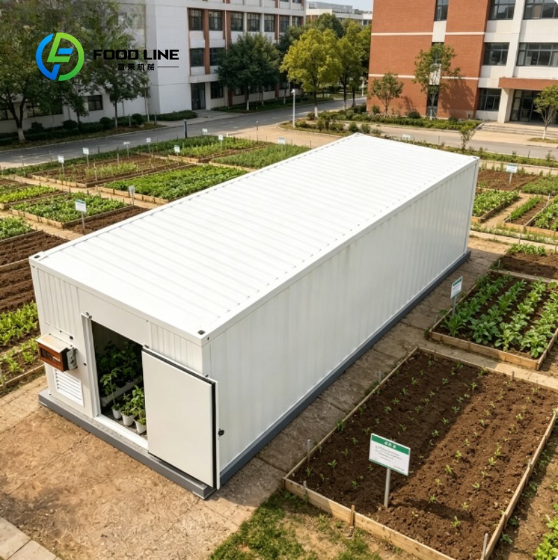 Urban Farming Vertical - Sistem Pertanian Vertikal Kontainer Pintar, Kontainer