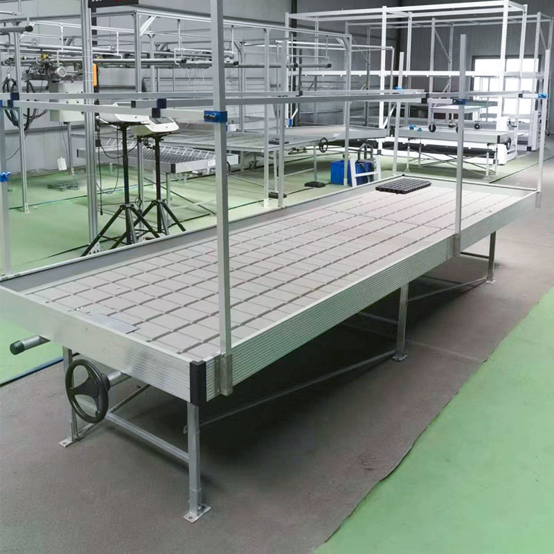 Flood Tray Table - Rumah Kaca Hidroponik 6X8 Meja Tanam