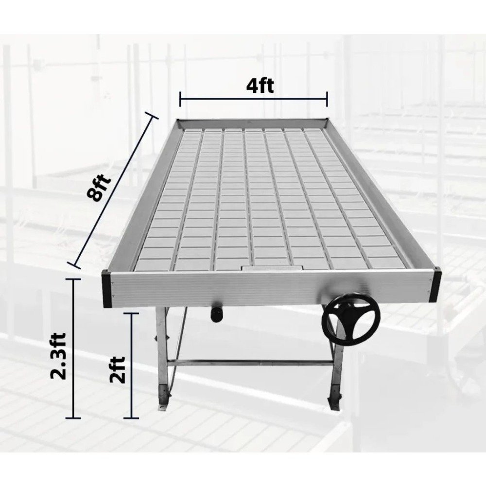 Meja Tanam Hidroponik Sistem V - Flood Tray Table ulasan dan harga