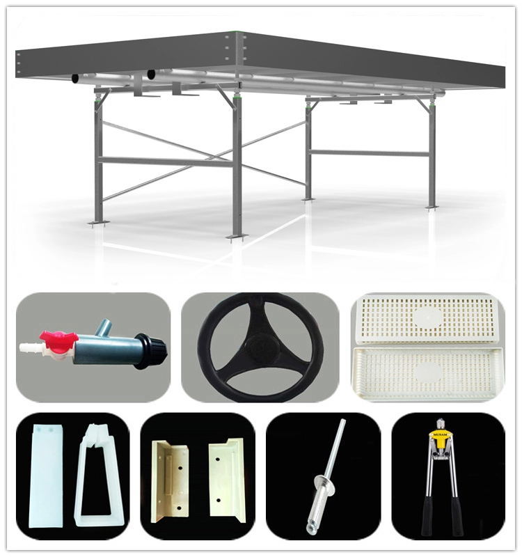 Meja dan Rak Tanam Hidroponik  - Flood Tray Table ulasan dan harga